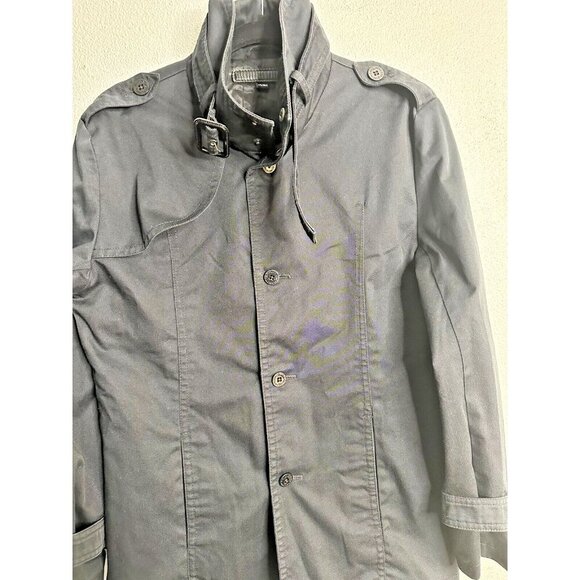 Jack Jones Women's Black Gardner Trench Jacket Size 175/96A US XL - Picture 2 of 16